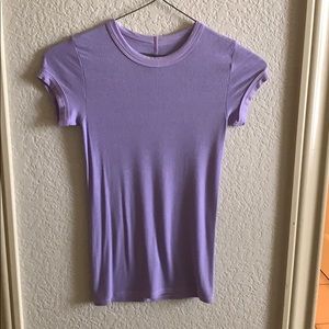 Lavender Fitted Top